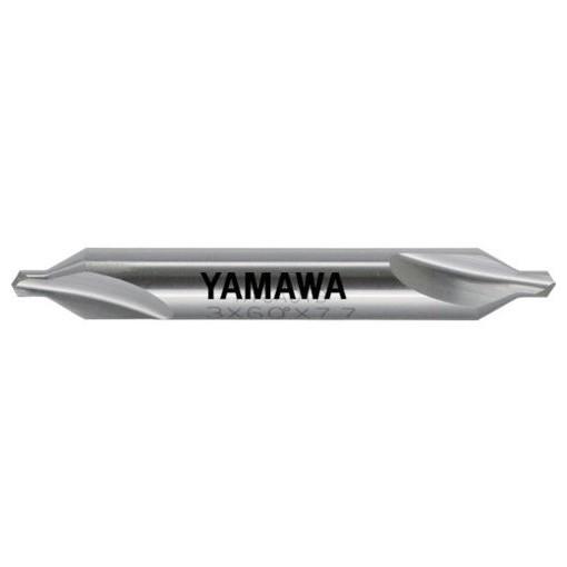 ヤマワ 弱ネジレ溝A形60° 超硬センタ穴ドリル C-CD-S 4X60°X10 CCDS4 切削工具 切削工具 面取り工具 センタードリル(代引不可)【送料無料】