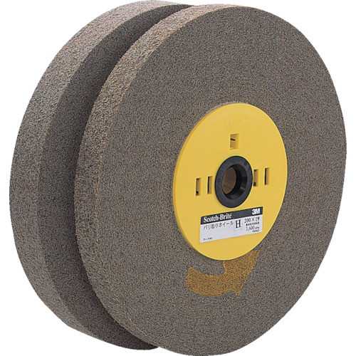 3M バリ取りホイール EX #180相当 200X19X25mm(代引不可)【送料無料】の通販は