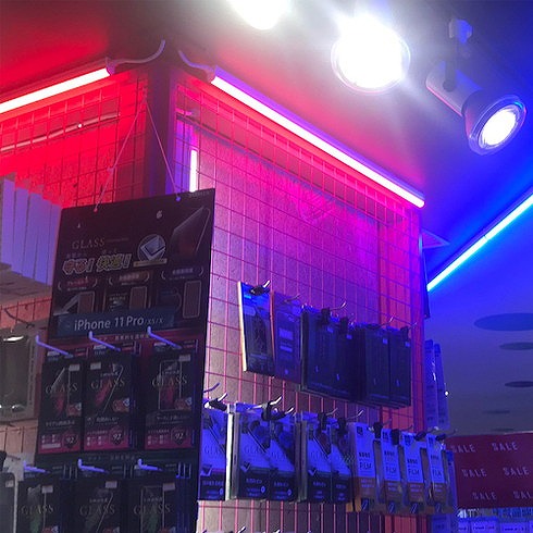 トライト LEDシームレス照明 L1200 赤色 トライト TLSML1200NARF 工事