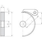 KHK ラチェットSRT4-40 KHK SRT440 メカトロ部品 軸受 駆動機器 伝導部品 歯車(代引不可)【送料無料】_1