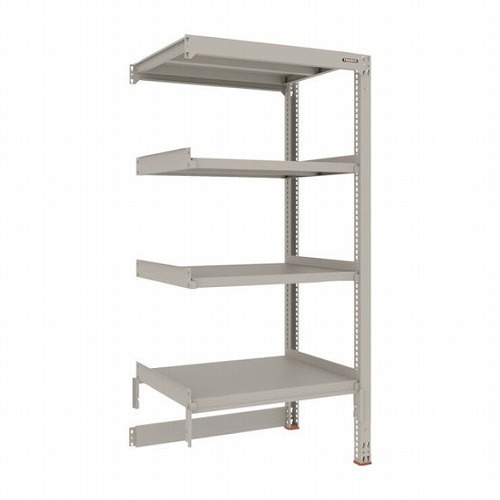 TRUSCO スチールラック M3型中量棚 台車天板収納型 H1800XW900XD721 4段 連結 TRUSCO M3DB6374B 物流 保管用品 物品棚 中量棚(代引不可)【送料無料】