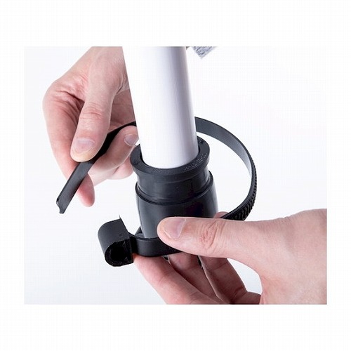 HCL 樹脂製ホースバンド Ezyclamp 手締メタイプ 締付径25.0~75.0mm ナイロン12 HCL PWD1375WGPA12BK 園芸用品 ホース 散水用品 ホースバンド(代引不可)【送料無料】
