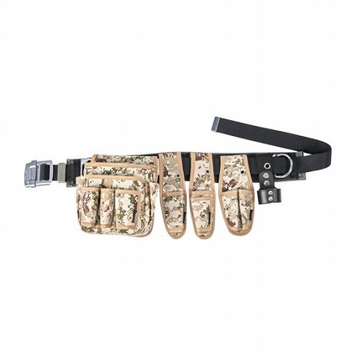 TRUSCO ワークポジショニング腰道具5点セット デジタル迷彩 腰袋2段 TRUSCO TFC110ATCMW242SET 手作業工具 バックパック ツールバッグ 工具差し 腰袋(代引不可)【送料無料】の通販は 13,500円