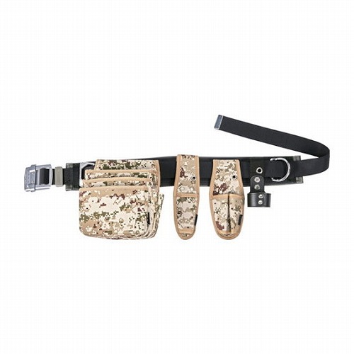 TRUSCO ワークポジショニング腰道具4点セット デジタル迷彩 腰袋3段 TRUSCO TFC110ATCMW31SET 手作業工具 バックパック ツールバッグ 工具差し 腰袋(代引不可)【送料無料】 13,050円