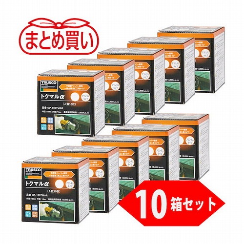 TRUSCO マトメ買イ トクマルα アランダム Φ100(10枚入X10箱セット) 60# TRUSCO GP100TMAR10P 電動 油圧 空圧工具 研削研磨用品 ディスクペーパー(代引不可)【送料無料】の通販は