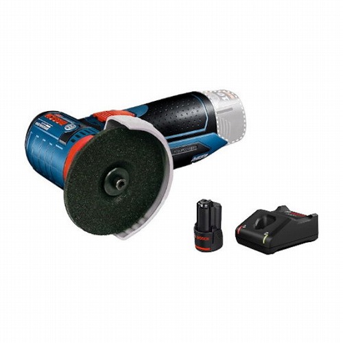 ボッシュ 10.8Vコードレスミニ研削グラインダー+バッテリー充電器セット ボッシュ GWS10.8V76H2SET 電動 油圧 空圧工具 電動工具 ディスクグラインダー(代引不可)【送料無料】の通販は