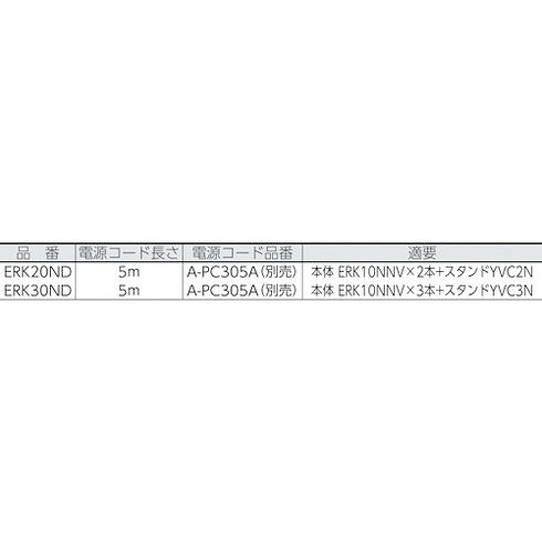 ダイキン 遠赤外線セラムヒート(床置スリム/ツイン)電源コードナシ ダイキン ERK30ND 環境改善用品 冷暖房 空調機器 遠赤外線電気ヒータ