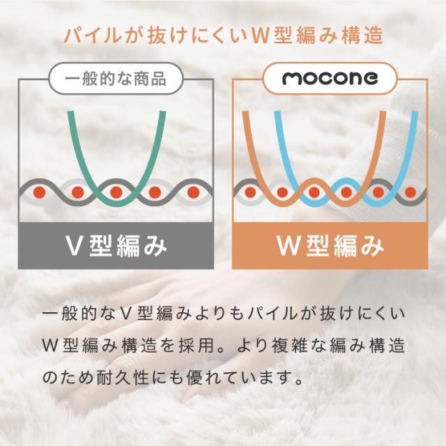 mocone もこもこ引っ敷き まっ四角 180×180糎 引っ敷き 引っ敷き 格好のいい 引っ敷き 北欧 可愛らしい 引っ敷き 洗える もこもこ ぽこぽこ ふわふわ 引っ敷き 冬用 冬 あったか 生あたたかい リビングつや消し【貨物輸送無料】
