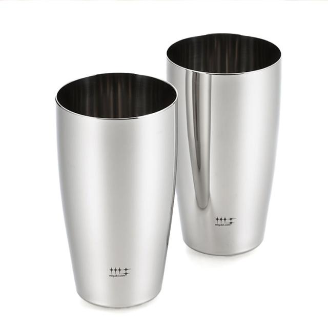 磨き屋シンジケート 2個セット ビアタンブラー400ml 日本製 ステンレス製 ギフト 誕生日 父の日 お祝い ビール ヨシカワ 燕三条 Yoshikawa【送料無料】