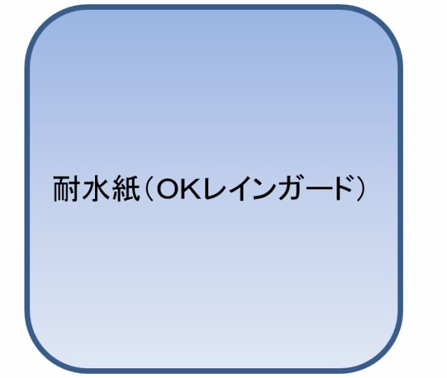 ＯＫレインガード Ａ３ Ｔ 157ｇ（135kg 100枚パック 1枚あたり70.8円)(代引不可)【送料無料】の通販は