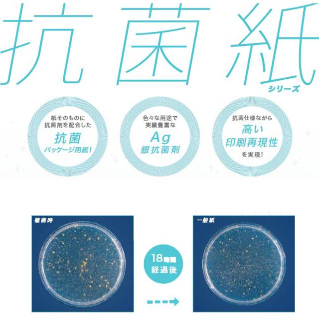 コピー用紙 抗菌 名刺用 400枚入り 抗菌名刺用紙 190gm2 200μ A3サイズ 400枚 抗菌紙 銀抗菌剤 銀イオン 細菌 ウイルス 対策(代引不可)_1
