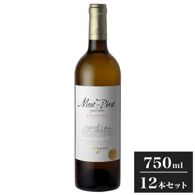 【12本セット】モンペラ スペシャルセレクション ブラン 白ワイン フランス フランスワイン ボルドー Bordeaux モン・ペラ Mont Perat 750ml 瓶 コルク ワイン ケース まとめ売り まとめ買い【送料無料】