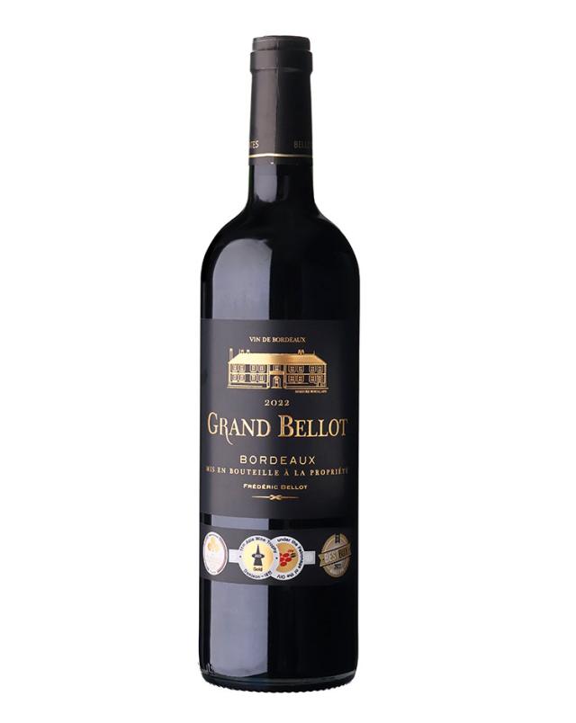 【12本セット】グラン・ベロ ルージュ 赤ワイン フランス フランスワイン ボルドー Bordeaux 金賞 グランベロ Grand Bellot 750ml 瓶 コルク ワイン ケース まとめ売り まとめ買い【送料無料】