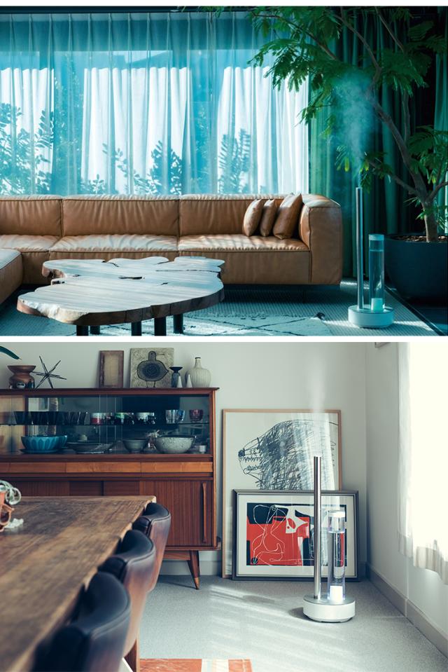 cado カドー 加湿器 STEM 700i HM-C700i ステム 超音波式 加湿機 2.3L 大容量 17畳 おしゃれ デザイン 除菌 抗菌 カートリッジ式 お手入れ簡単 タワー型(代引不可)【送料無料】