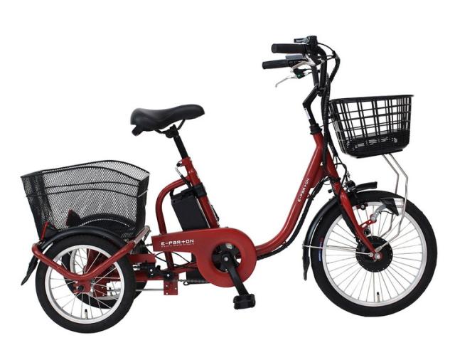 イーパートン ロータイプ電動アシスト三輪自転車 BEPN18 電動自転車 