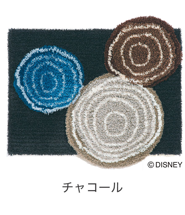 ディズニー 玄関マット リング 60×70cm DISNEY 防ダニ 滑り止め キャラクター 北欧 かわいい 可愛い おしゃれ(代引不可)【送料無料】_3