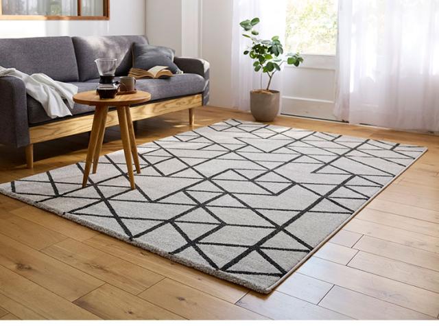 ラグ グラッド 200×250cm ラグマット おしゃれ パイル 家庭用 子ども ペット カーペット 絨毯 ブラウン 長方形 リビング ダイニング フローリング 模様替え 新生活(代引不可)【送料無料】_2