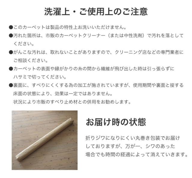 ラグ ペティフルー 190×240cm カーペット 国産 日本製 ラグマット リビング ナチュラル 花柄 無地 防ダニ 撥水 防炎 滑り止め付 床暖対応 ホットカーペット対応 遊び毛防止 ベージュ グリーン 新生活(代引不可)【送料無料】_9
