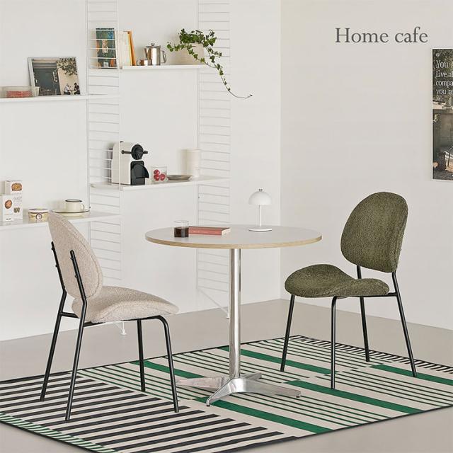 roomnhome 体圧分散 ダイニングチェア ホッパーベントブークレチェア 椅子 背もたれ モダン リビングチェア ダイニングチェア 食卓椅子 ブークレ生地 インテリアコーディネート おしゃれ(代引不可)【送料無料】_11