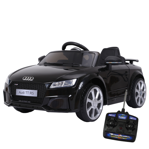 電動乗用カー アウディttrs Je1198 充電式 ペダル操作 子供 乗用カー 車 プレゼント お誕生日 代引不可 送料無料 の通販はau Pay マーケット リコメン堂