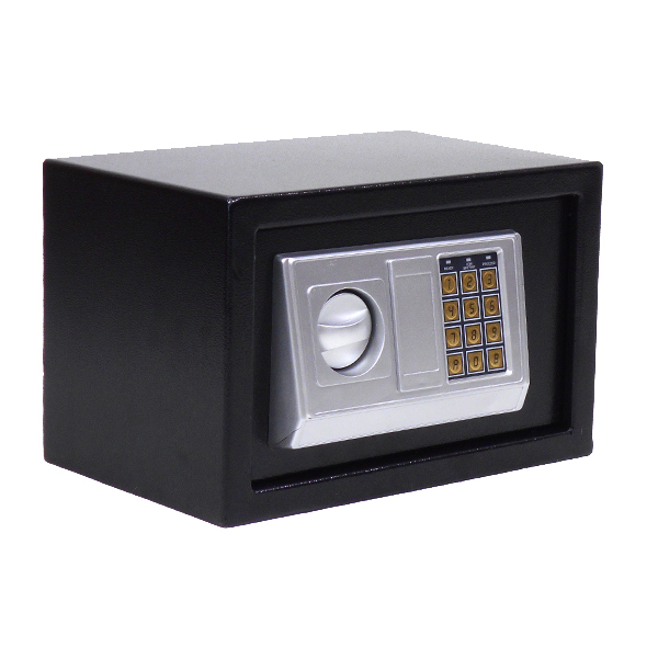 テンキー式電子金庫 Mサイズ 25-D 金庫 家庭用 テンキー おしゃれ 電子金庫 家庭用金庫 防犯金庫 保管庫 防犯 盗難防止(代引不可)【送料