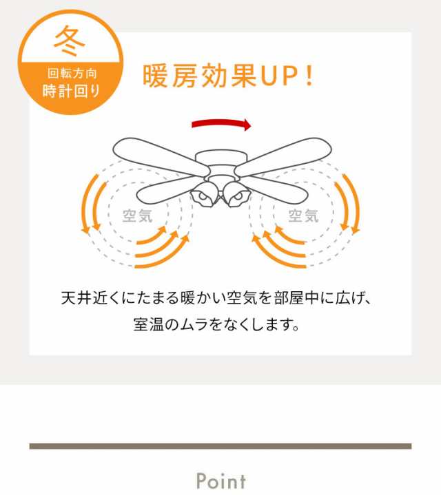 シーリングファンライト シーリングファン リモコン付き LED対応 照明4灯 風量3段階 天井照明 おしゃれ サーキュレーター効果 エコ 省エ｜au  PAY マーケット