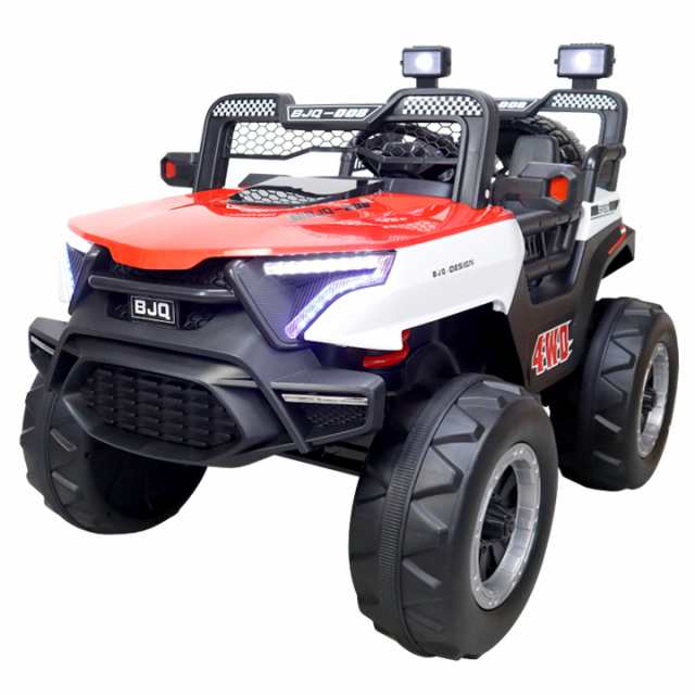 電動乗用カー モンスターバギー 4WD 2人乗り 四輪駆動 玩具 車 開閉式