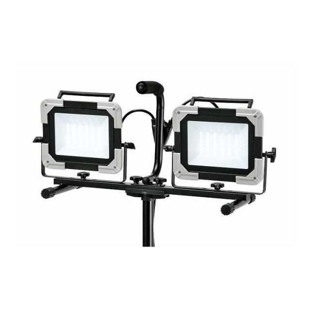 EARTH MAN LEDワークライト スタンド式 ダブル 30W WLT-030LWA(代引不可)【送料無料】