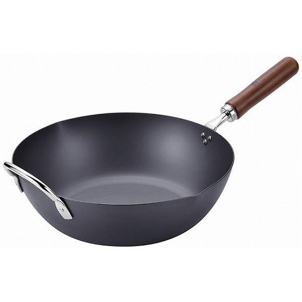 日本製 燕三条 窒化加工 いため鍋30cm(代引不可)【送料無料】の通販は