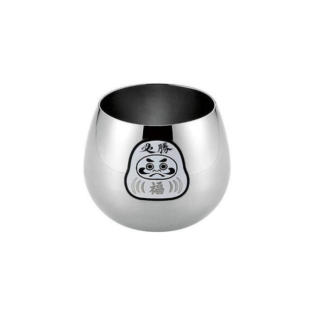 日本製 燕三条 感温スイングタンブラー390ml (福だるま)(代引不可)【送料無料】