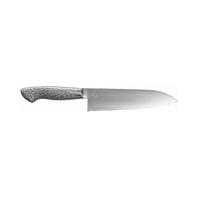 日本製 燕三条 オールステンレス三徳包丁180mm(代引不可)【送料無料】