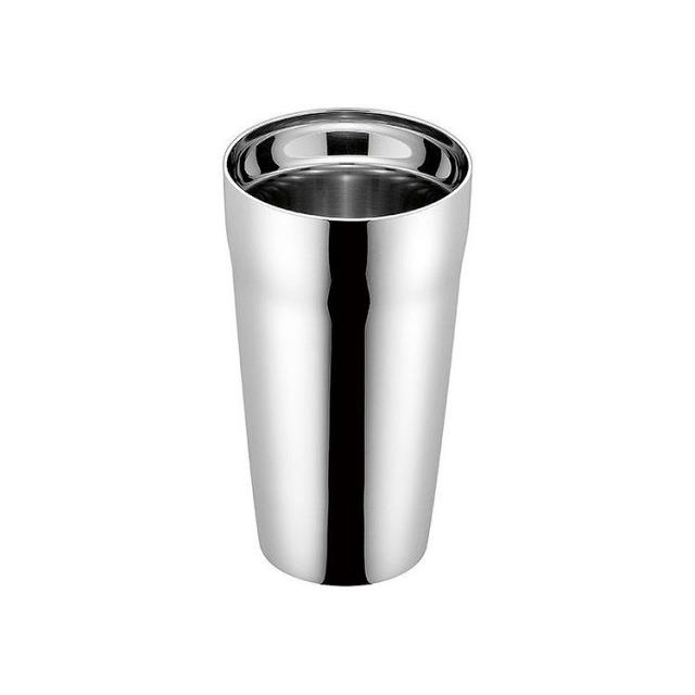 日本製 燕三条 ダブルタンブラー300ml (内面ミラー仕上げ)(代引不可)【送料無料】