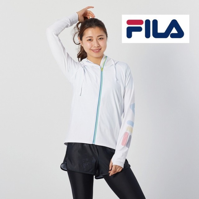 Fila Fila フィラ 袖口ラッシュガード ヨガ スポーツ ジム ウェア スポーツウェア ジムウェア ヨガウェア 運動 レディースの通販はau Pay マーケット リコメン堂