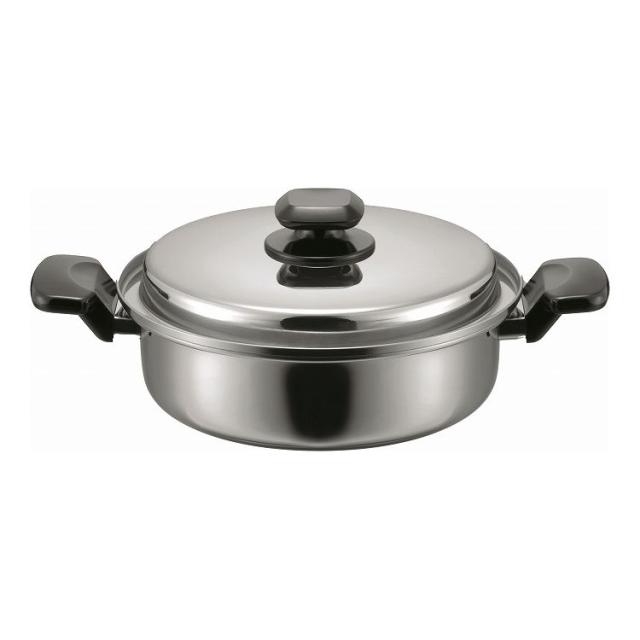 ヘルシークック 両手鍋24cm(代引不可)【送料無料】