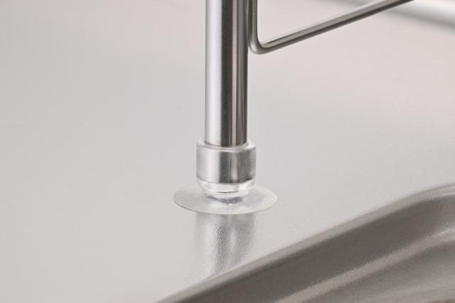 シンク上水切りラック 約560~980×200×470mm 大容量 ステンレス シンク収納 キッチンラック【送料無料】_8