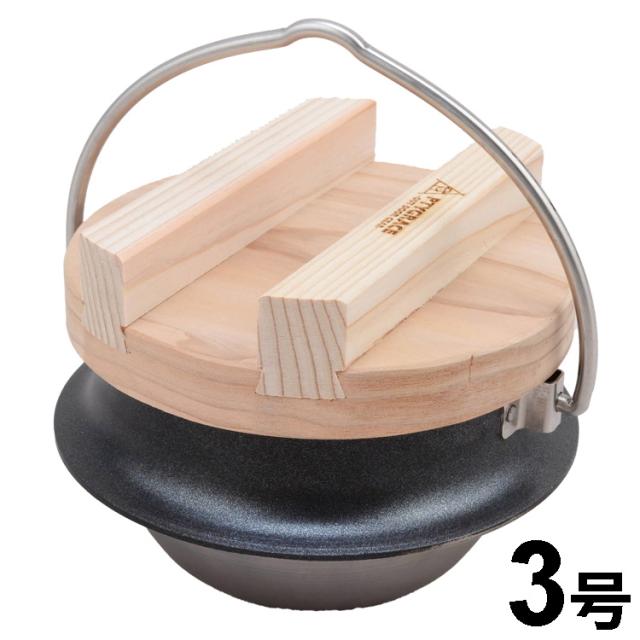 日本製 燕三条 土鍋 米が炊ける クラッド 超羽釜 舞 3合炊 2層鋼 炊飯 白米 釜飯 キャンプ アウトドア 蓋 土鍋 直火ok 日本製 燕三条【送料無料】