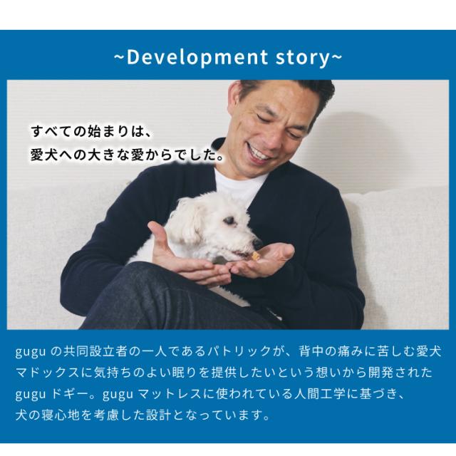 老犬用 ペットベッド S 犬 ベッド 小型犬 老犬 成犬 子犬 パピー シニア 洗える ペットソファ 2way 高反発 ウレタン ドギーベット 高級 冬 あったか gugu sleep グーグー グーグースリープ【送料無料】_2