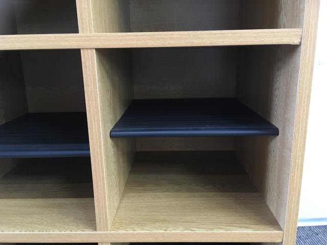 サボ箱 3列×3段 9人用 無償性仕合わせ 家庭用スリッパ仕合わせ シューズボックス席 シューズラックオープン 6足 棚板モビール式 中棚付き添い人 幅55糎(代引不