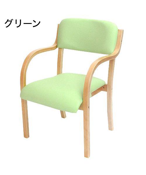サポートチェア ダイニングチェア シエル 組み立て品 ナチュラルフレーム 立ち座りサポート 介護チェア 木製 ダイニングチェア スタッキ_3