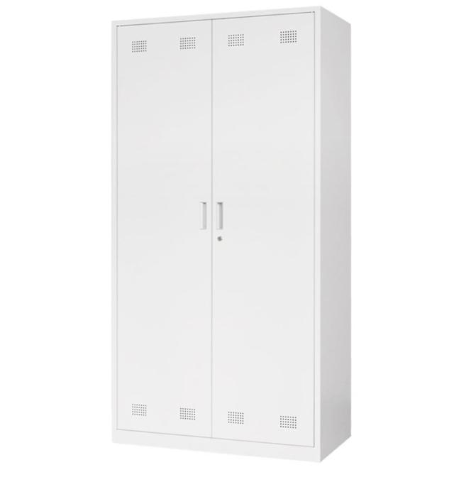 掃除用具入れ 幅90cm 奥行50cm 高さ180cm 鍵付き ロッカー 掃除用品 掃除用具 掃除道具 掃除グッズ 収納 スチールロッカー 掃除道具入れ 学校 オフィス(代引不可)【送料無料】_1