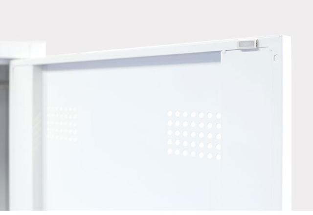 掃除用具入れ 幅90cm 奥行50cm 高さ180cm 鍵付き ロッカー 掃除用品 掃除用具 掃除道具 掃除グッズ 収納 スチールロッカー 掃除道具入れ 学校 オフィス(代引不可)【送料無料】_10
