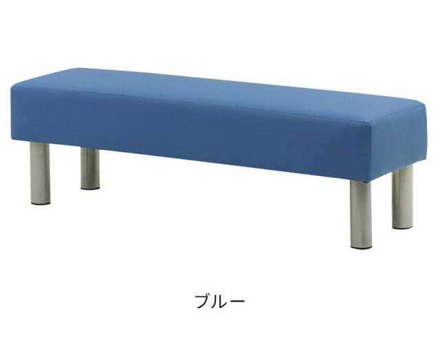 ロビーチェア 背なし 2人掛け 幅1200mm 長椅子 ロビーベンチ ロビーソファ ベンチソファ ベンチ オフィス おしゃれ ロビー 合皮 LBK-120 待合 椅子 待合室(代引不可)【送料無料】_12