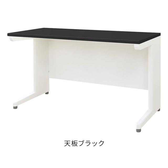 オフィスデスク 平机 本体ホワイト スリム 幅1200×奥行600mm ワークデスク パソコンデスク 事務机 作業机 学習机 机 シンプル 木目 LHD-126 オフィスワーク デスク(代引不可)【送料無料】_4