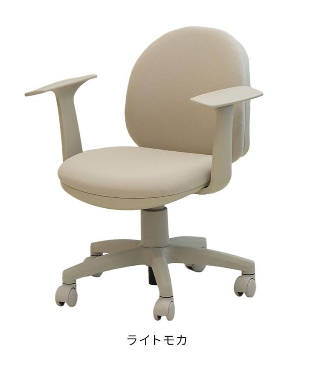オフィスチェア デスクチェア 子供 学習チェア 会議用チェア パソコンチェア チェア 低め おしゃれ 軽量 かわいい コンパクト シンプル 学習 ワンカラー OCD-1 肘あり T字肘 椅子(代引不可)【_13