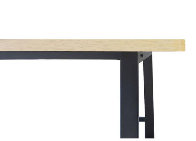【※法人様限定販売】 ハイテーブル キャスター付 幅1200mm 幅120cm 会議 オフィス 会議用テーブル 会議テーブル ワークテーブル カウンターテーブル 作業テーブル 配線ボックス付 オフィス家具(代引不可)【送料無料】_9