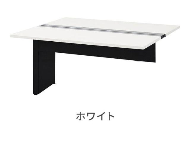 【※法人様限定販売】 ワークプロ フリーアドレスデスク 2人増連用 増連用 2人用 幅120×奥行140cm 配線ボックス付き オフィスデスク ワークデスク パソコンデスク 事務机 会社 WPF-1214Z(代引不可)【送料無料】_14
