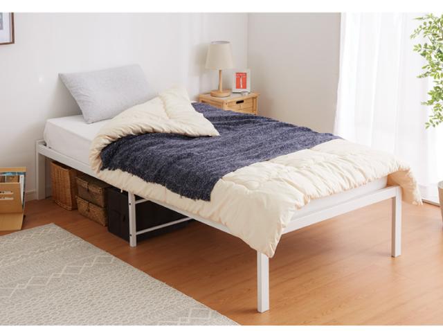 Kさん専用 無印良品 スチールベッドフレーム シングル ベッド スチールベッドフレーム シングル | 無印良品