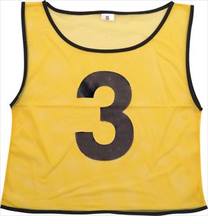 チームベスト 大（1〜10） 黄 4502【送料無料】