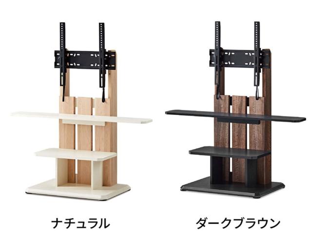 テレビスタンド 壁面テレビ台 キャスター付きで動かしやすい壁面テレビスタンド59タイプ 耐荷重35kgタイプ 壁寄せテレビスタンド 壁掛け風 おしゃれ シンプル 24型~55型対応(代引不可)【送料無料】_1