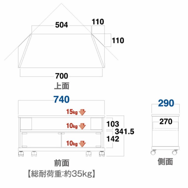 テレビ台 ホワイト系 幅74cm 白 テレビラック Tvボード テレビラック 木目調 おしゃれ シンプル ヴィンテージ 代引不可 送料無料 の通販はau Pay マーケット リコメン堂インテリア館